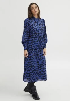 Fransa Frilla Dr - Vestido Camisero - Surf The Web Mix