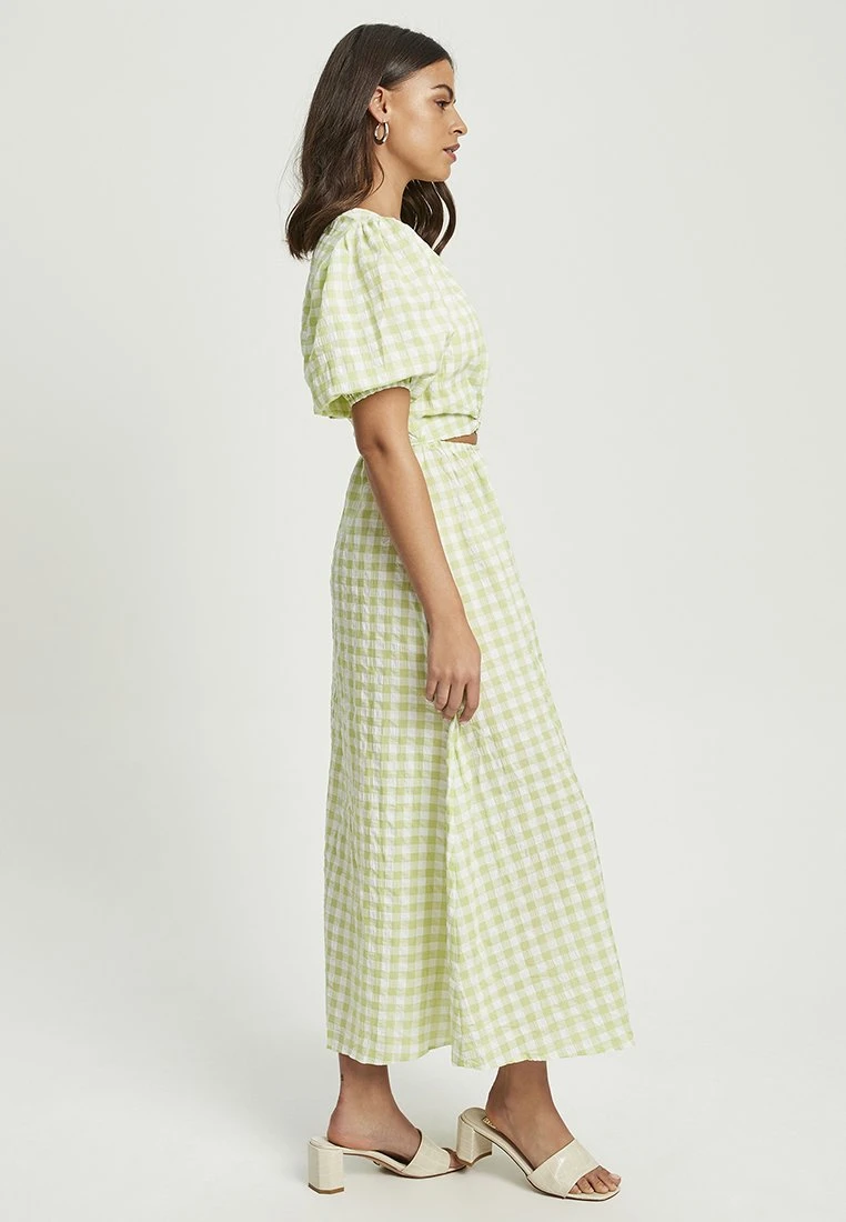 Calli Vestido Informal - Citrus Gingham - Imagen 3