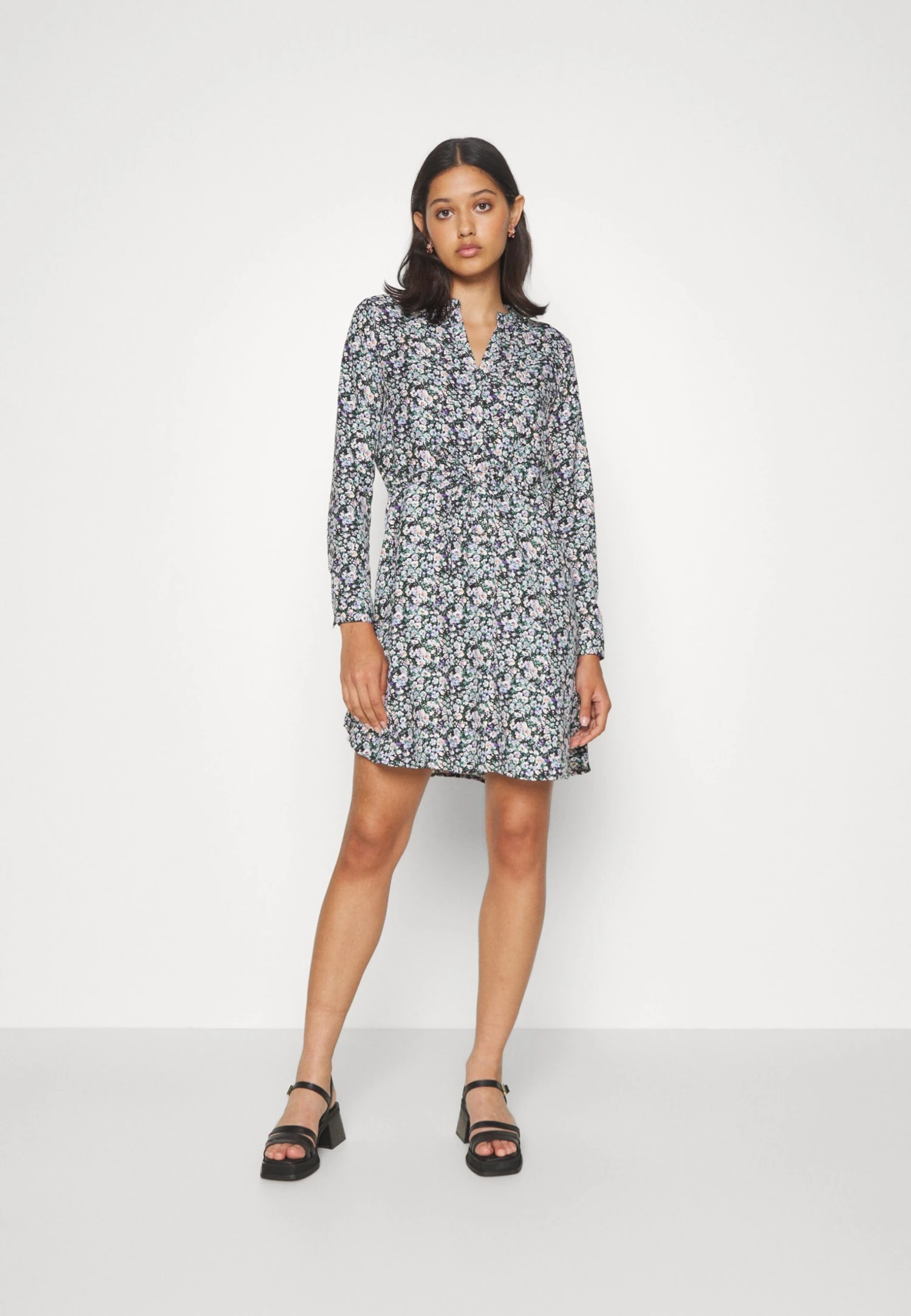 ONLY Vestido Informal - Black/Aura - Imagen 3