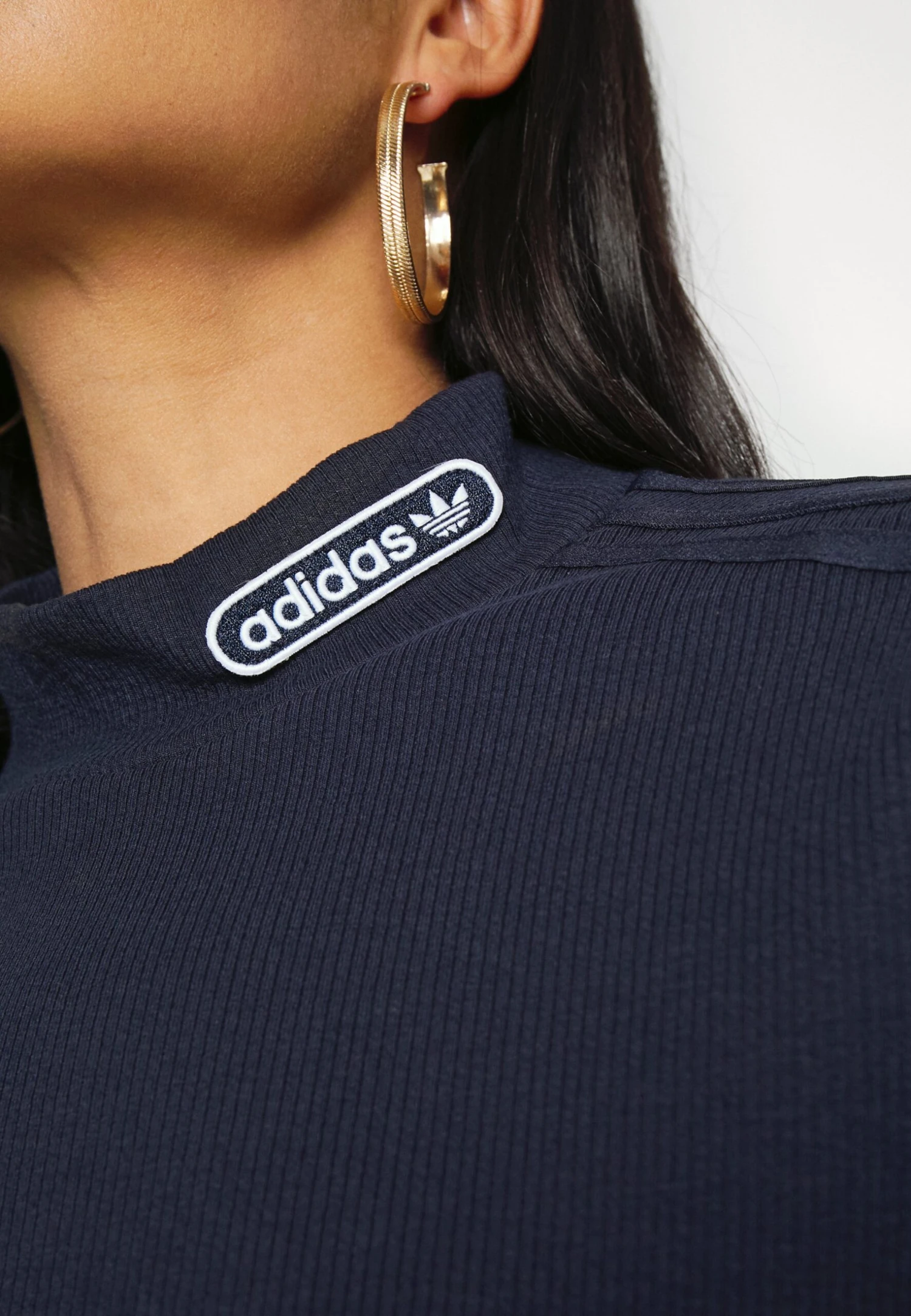 Adidas Originals Cropped - Camiseta De Manga Larga - Legend Ink - Imagen 10