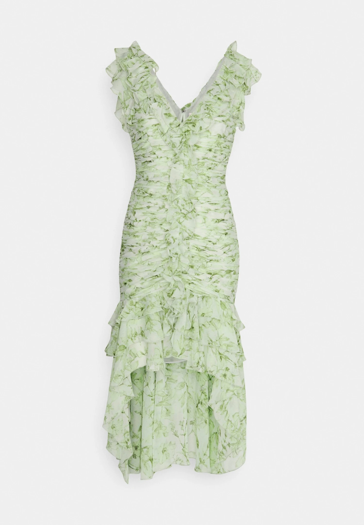 Cinq A Sept Portra Dress - Vestido De Cóctel - Faded Mint Multi - Imagen 6