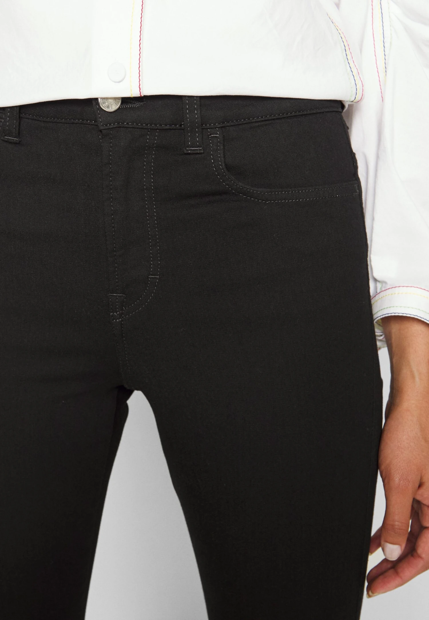 Filippa K Lola Super - Vaqueros Pitillo - Black - Imagen 7