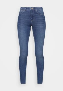 Vero Moda Tall Vmjude Flex Mid Rise - Vaqueros Pitillo - Medium Blue