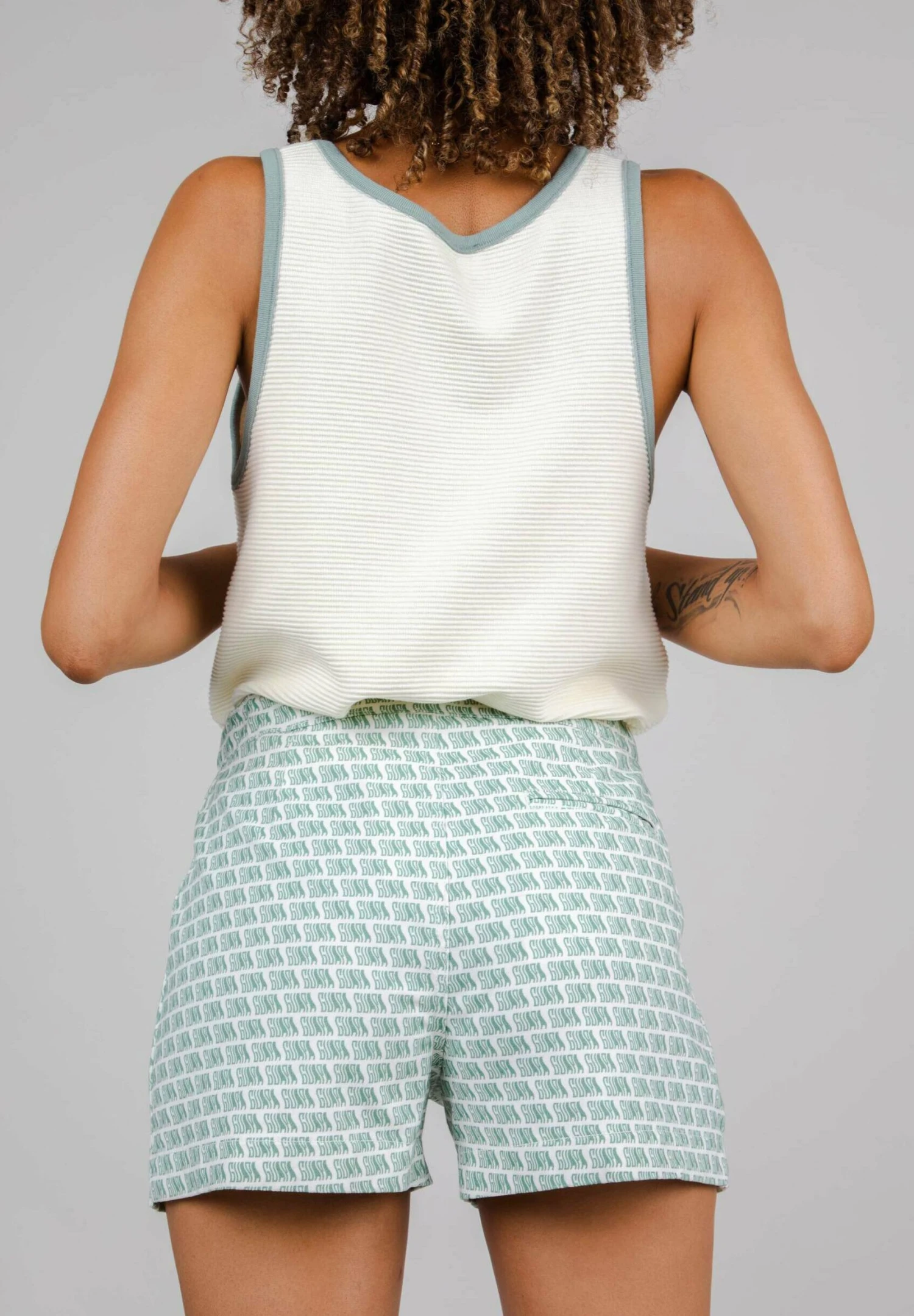 Brava Fabrics Guapa Lola - Shorts - White - Imagen 3
