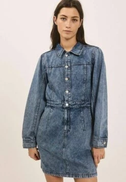 Cara Ls- Vestido Vaquero - Light Blue Denim