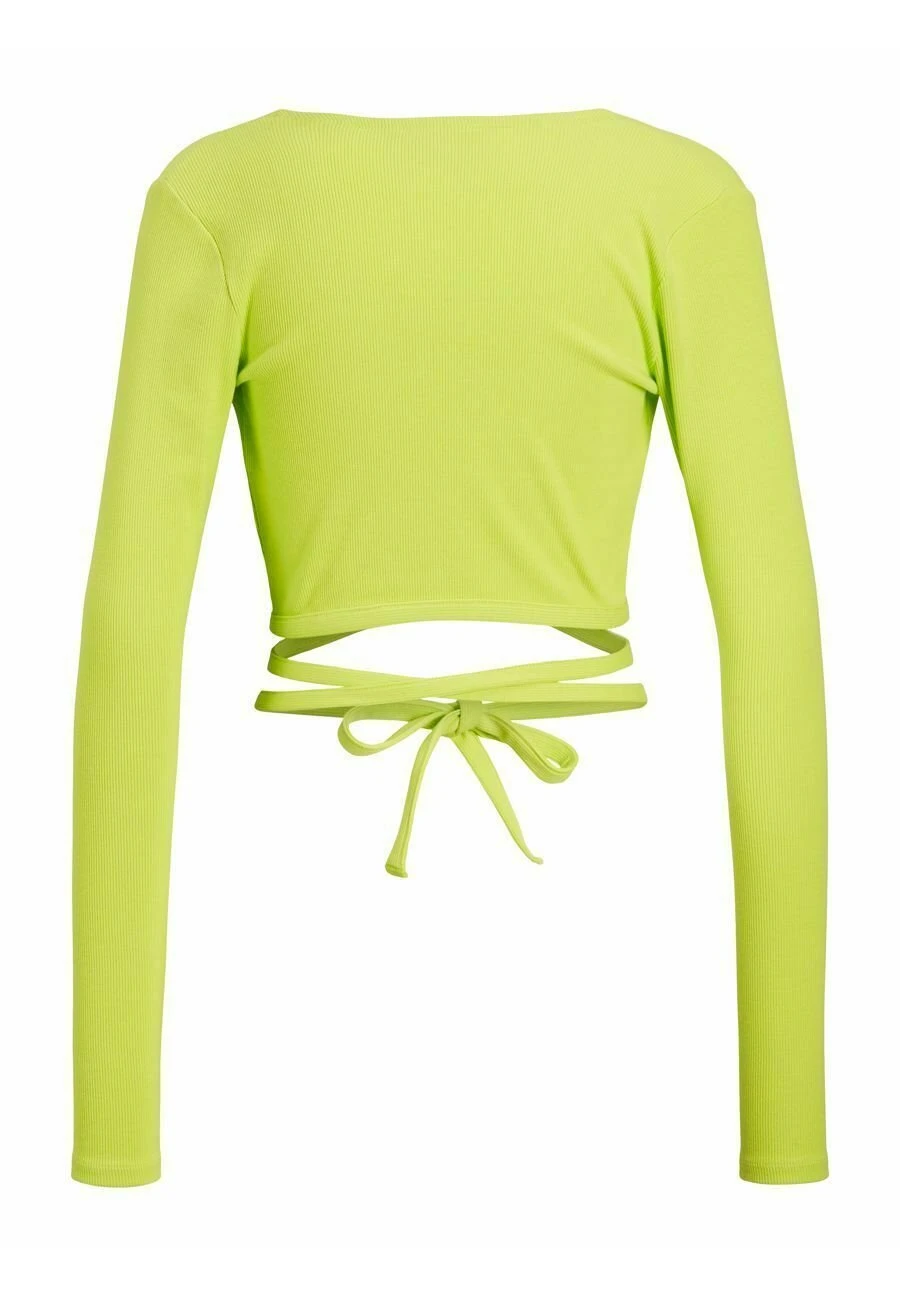 JJXX Jx Frances Wrap - Camiseta De Manga Larga - Lime Punch - Imagen 6