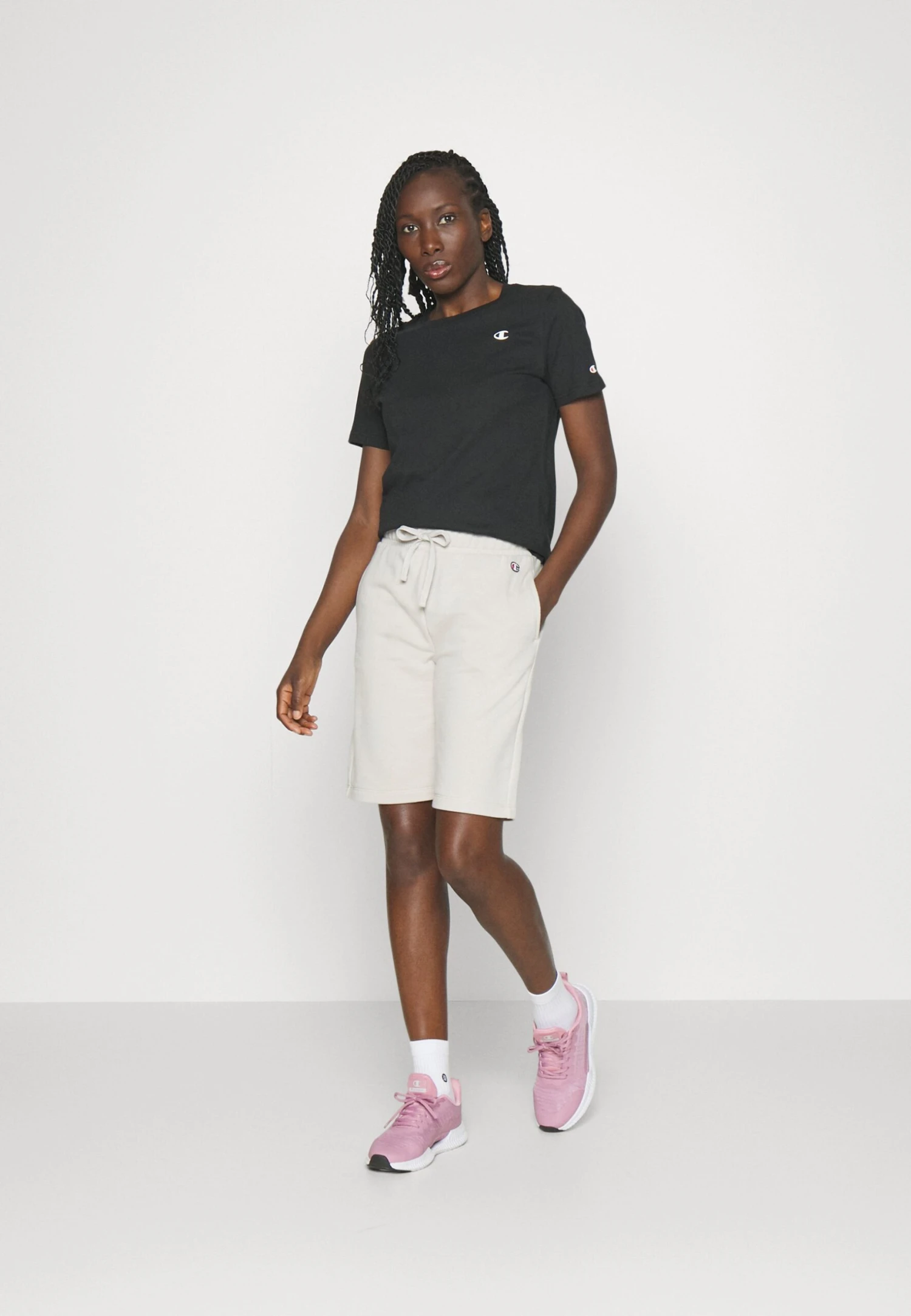 Champion Bermuda - Pantalón Corto De Deporte - Beige - Imagen 2