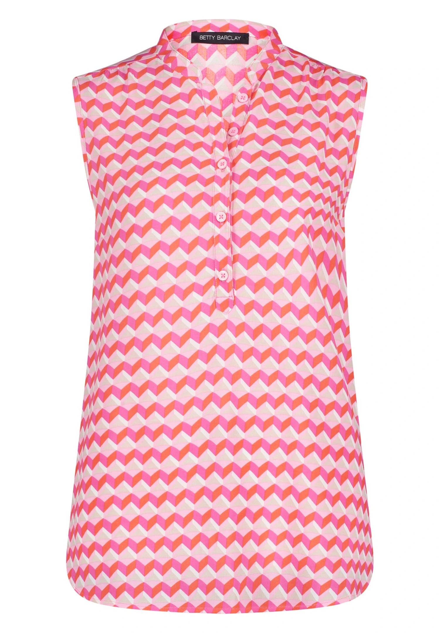 Betty Barclay Mit Knopfleiste - Top - Rose/Cream - Imagen 7