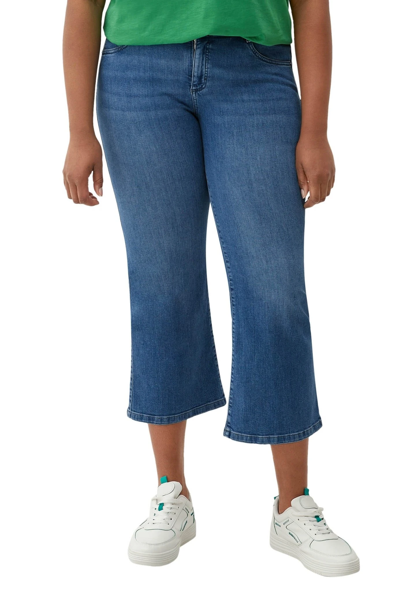 Triangle Vaqueros A Campana - Dunkelblau - Imagen 6