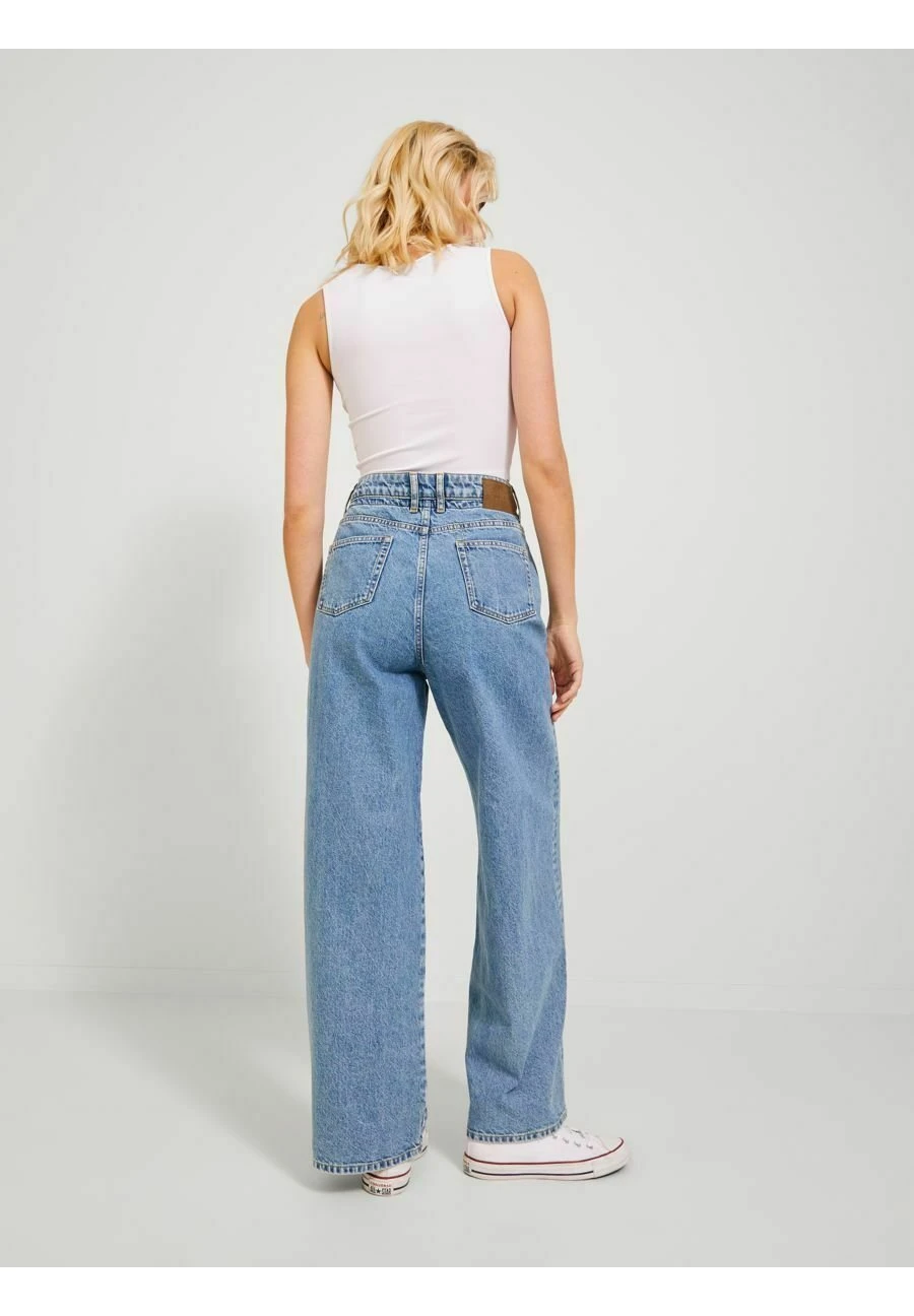 JJXX Wide Jxalva - Vaqueros Boyfriend - Light Blue Denim - Imagen 3