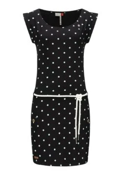 Ragwear Tag Dots - Vestido Ligero - Black