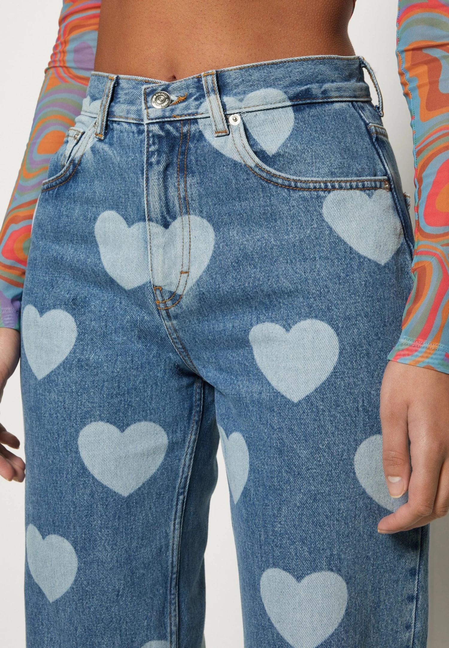 Neoheart - Vaqueros Rectos - Light Blue Denim - Imagen 7