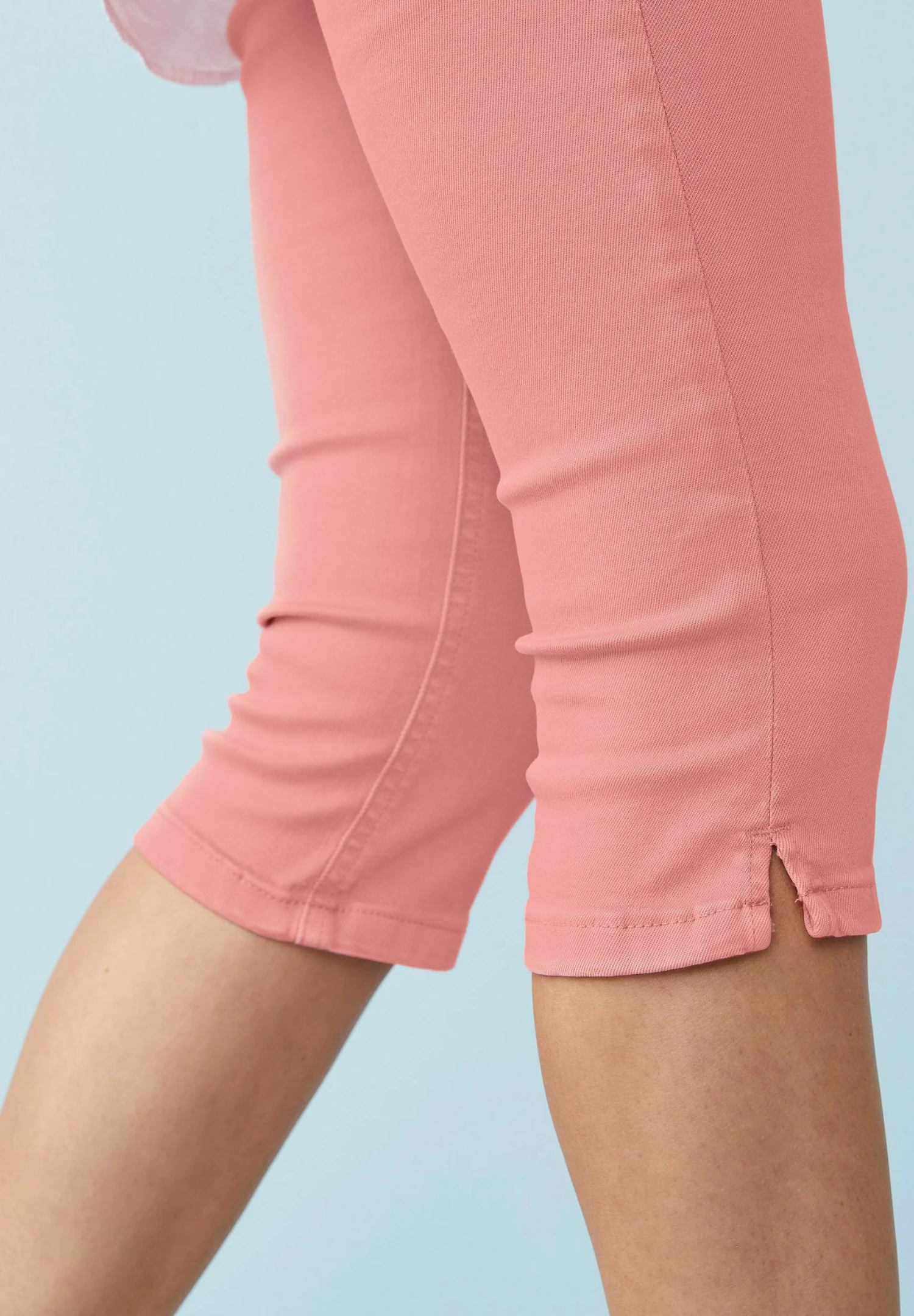 Next Pedal Pusher Cropped - Shorts Vaqueros - Pink - Imagen 6