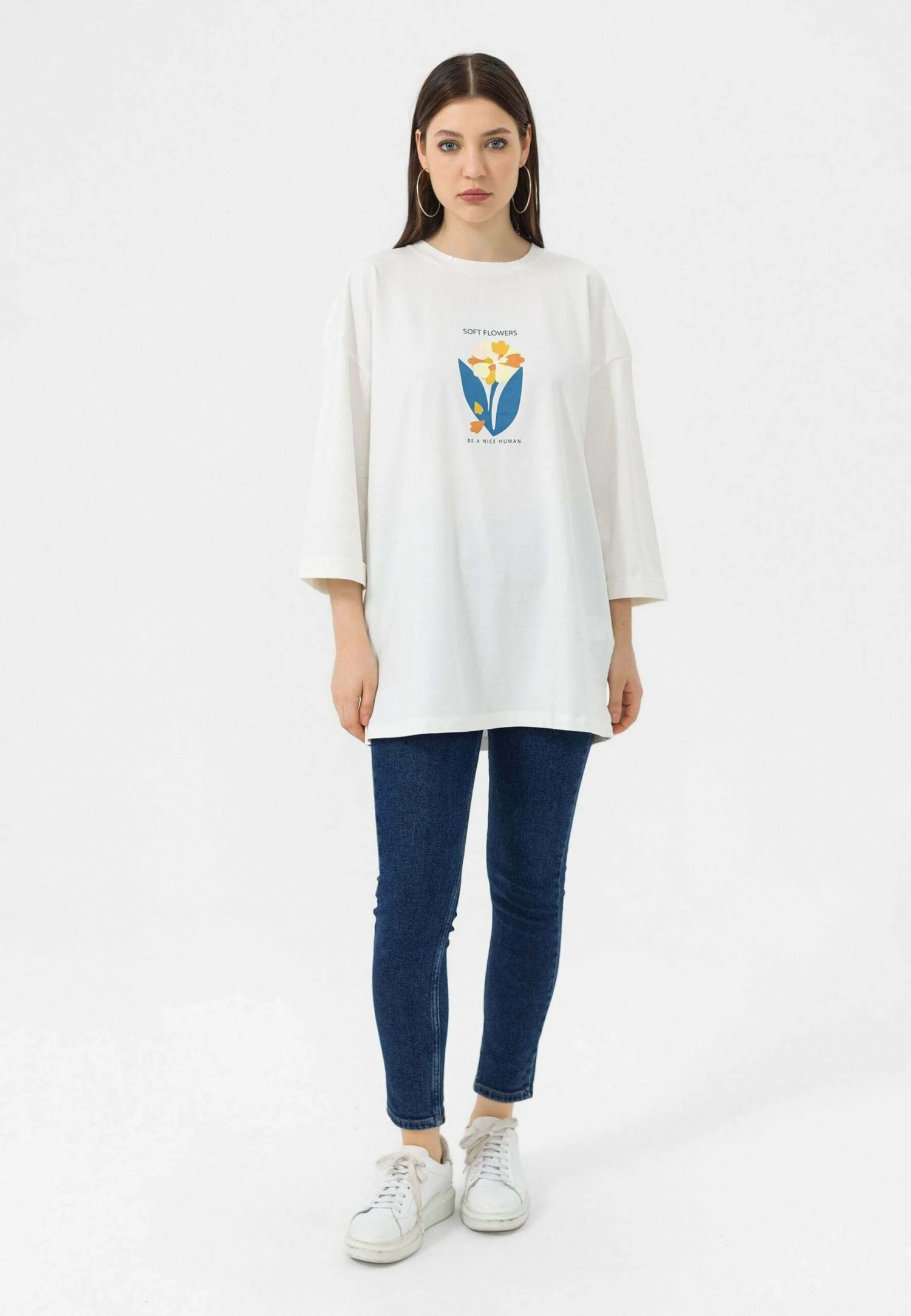 Camiseta De Manga Larga - Ecru - Imagen 2