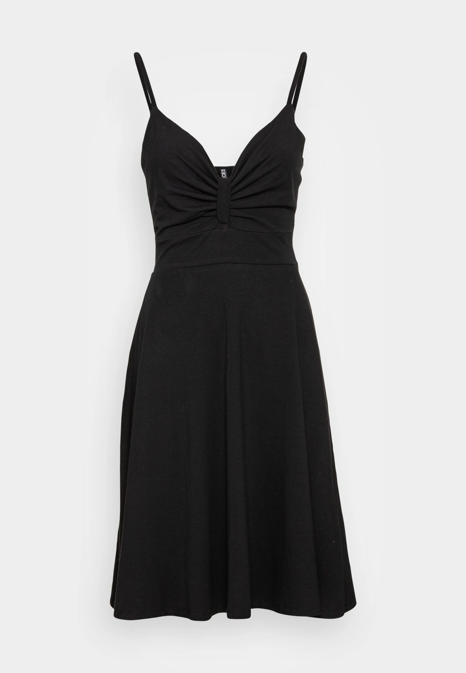 Pieces Pcanga Dress - Vestido Ligero - Black - Imagen 4