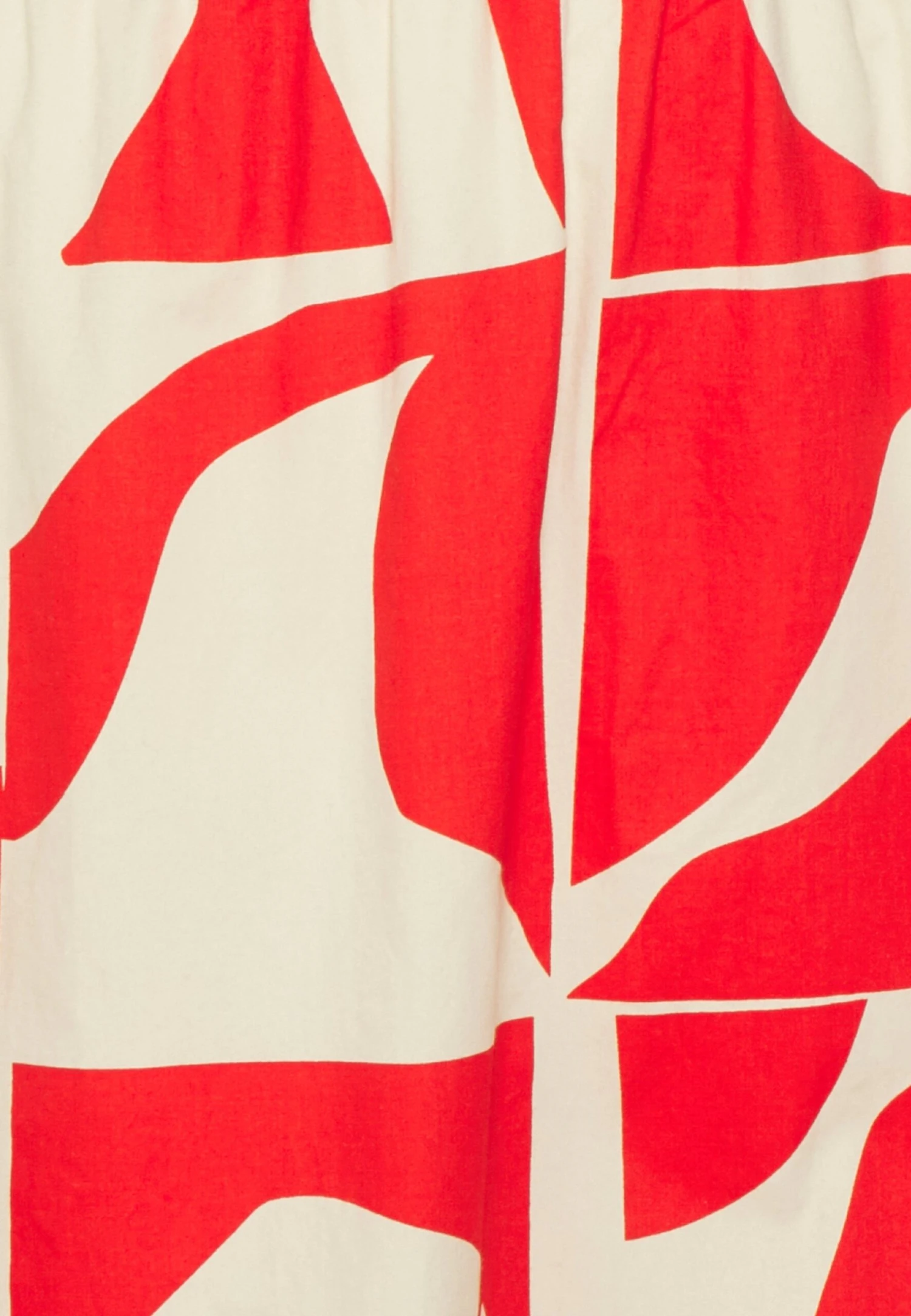 Monki Falda Acampanada - Light Red/White - Imagen 5