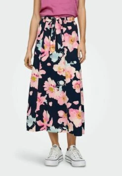 ONLY Lang - Falda Acampanada - Night Sky