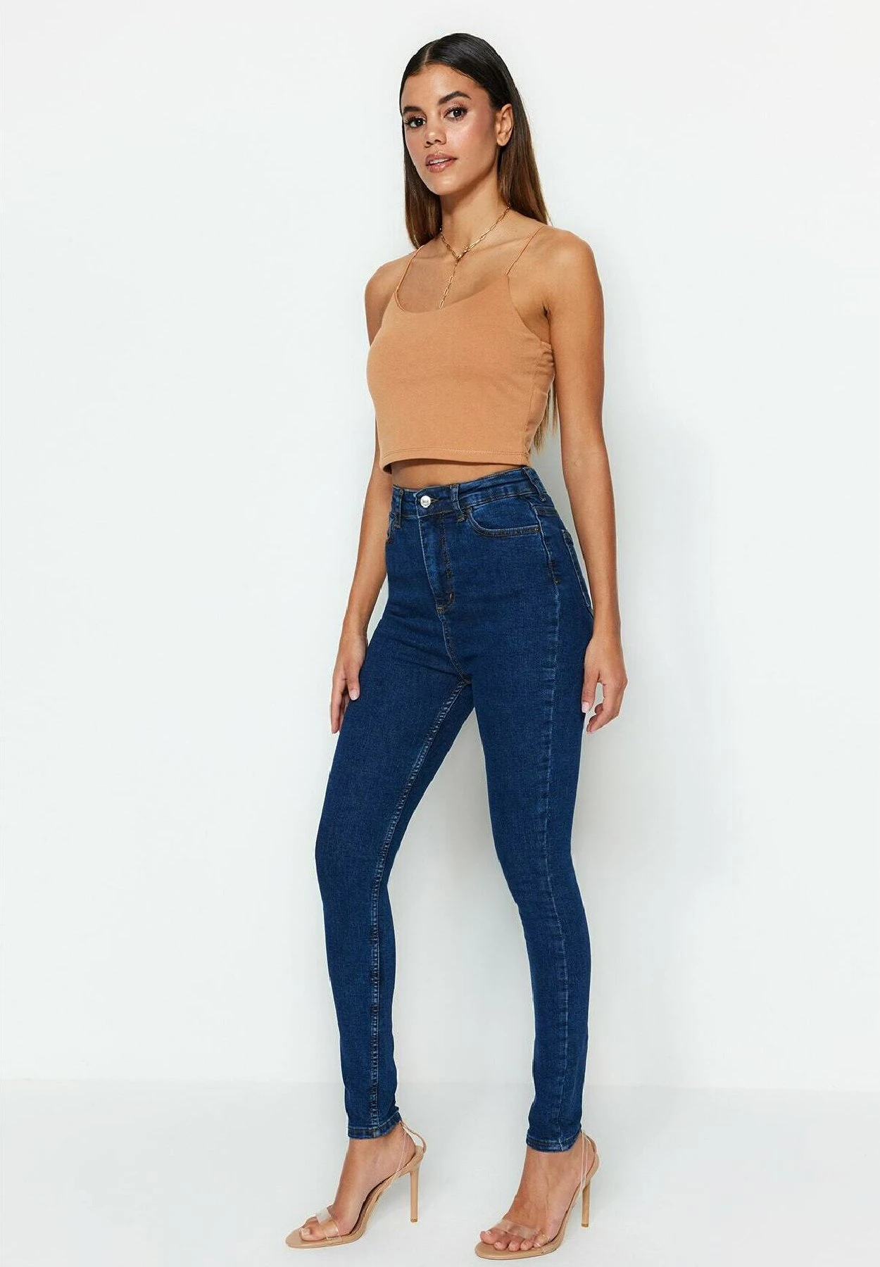 Trendyol Gewoontjes - Vaqueros Pitillo - Blue - Imagen 6