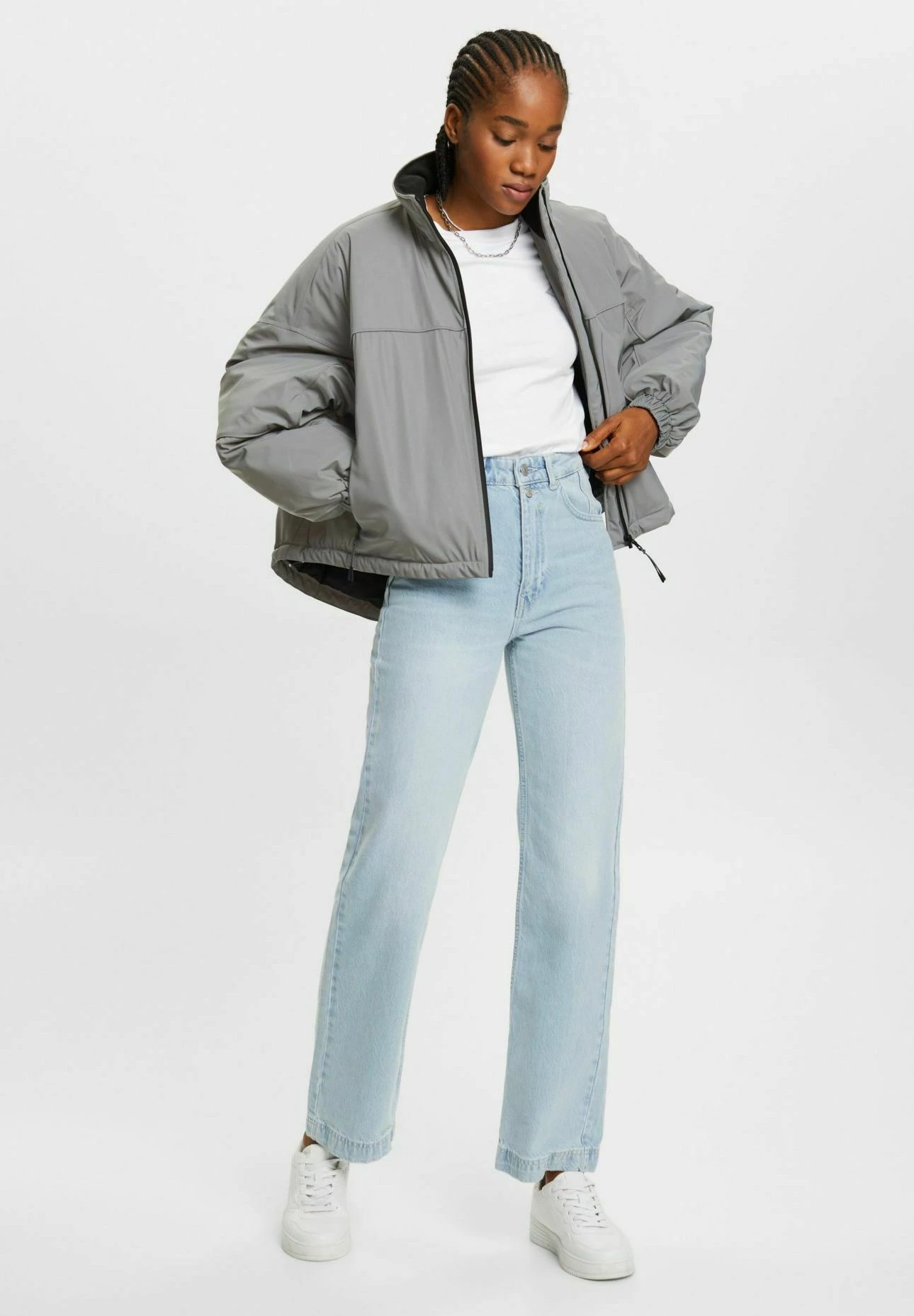 ESPRIT Vaqueros A Campana - Blue Bleached - Imagen 2