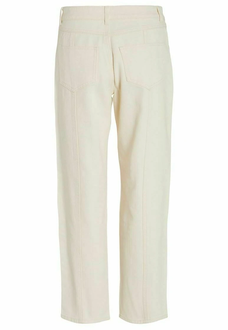 Vila High Waist- Vaqueros Rectos - Birch - Imagen 7