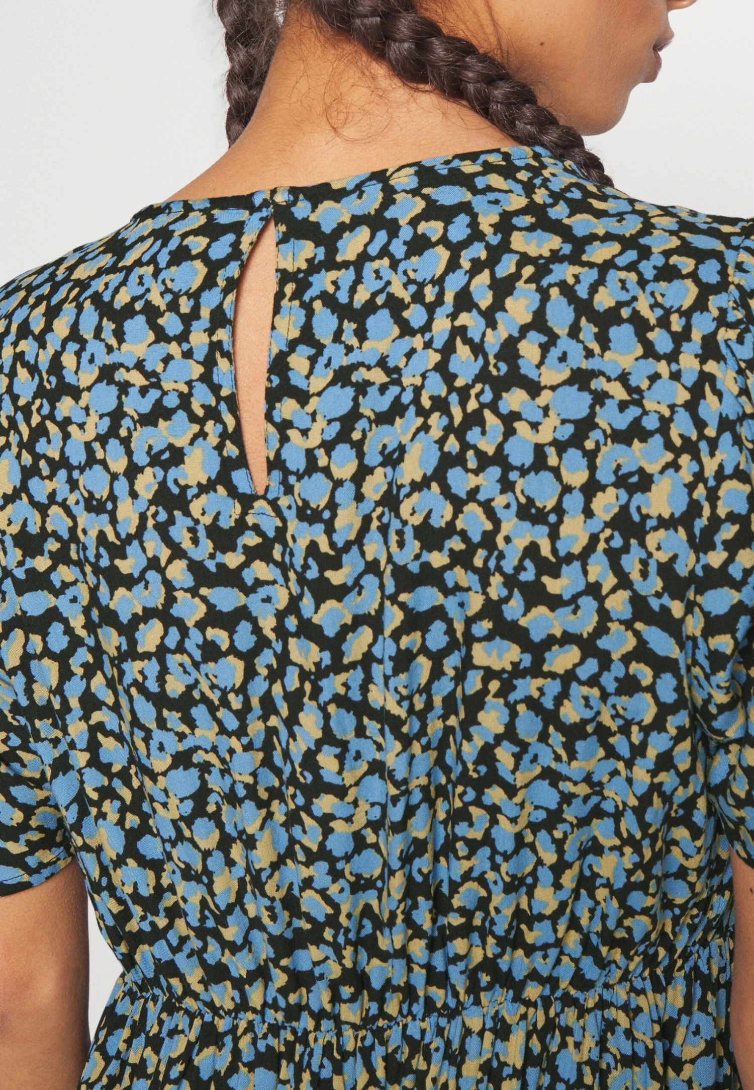 Pieces Petite Pcnya Dress - Vestido Informal - Black Leopard - Imagen 7