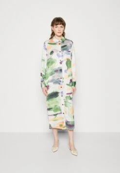 Hingrid Oversized Shirt Dress - Vestido Camisero - Multicoloured