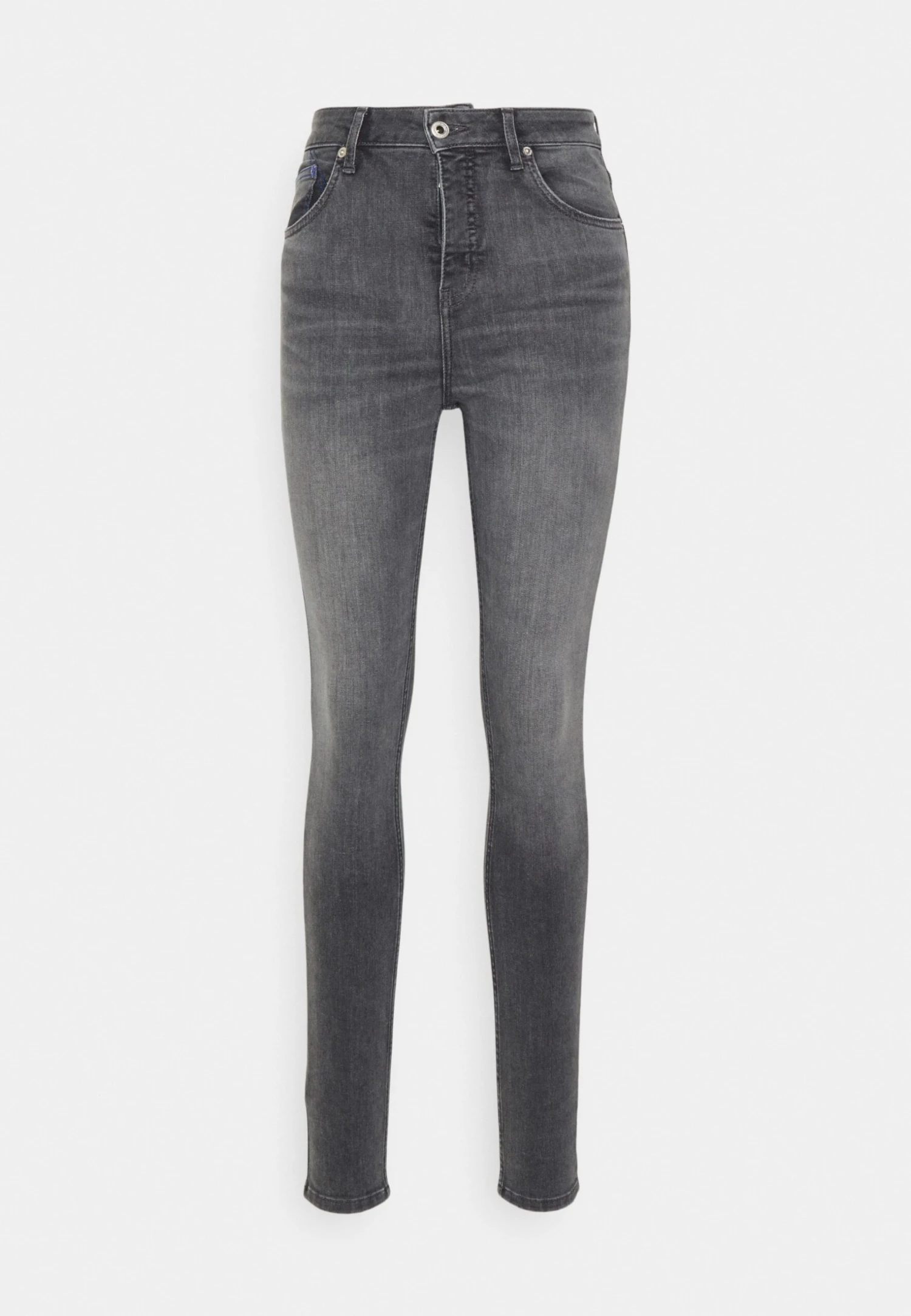 Karl Lagerfeld Jeans Skinny - Vaqueros Pitillo - Washed Grey - Imagen 5