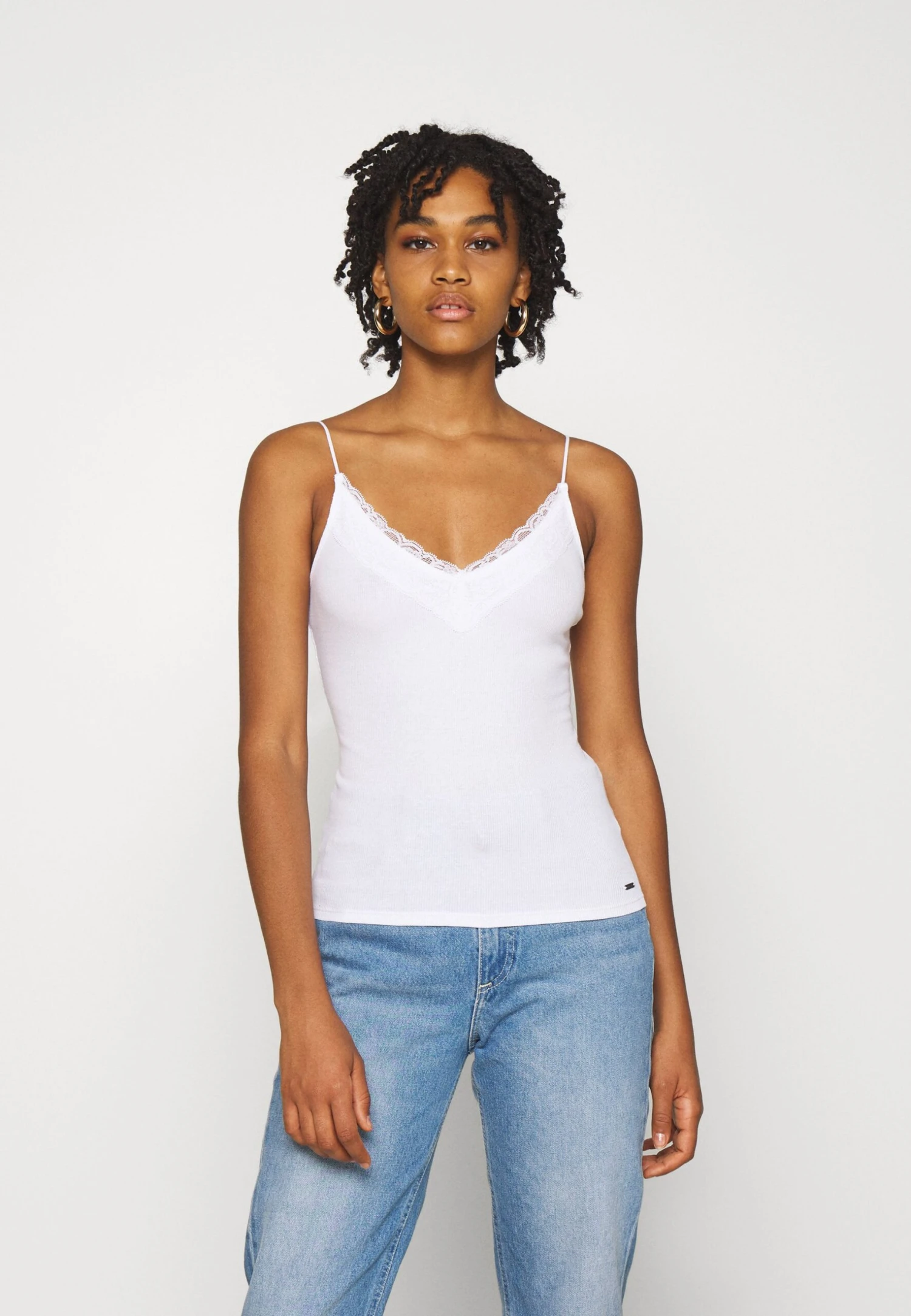 Hollister Co. 3 Pack - Top - White/Grey/Black - Imagen 6