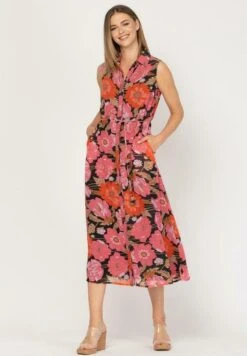 Sisa - Vestido Camisero - Black