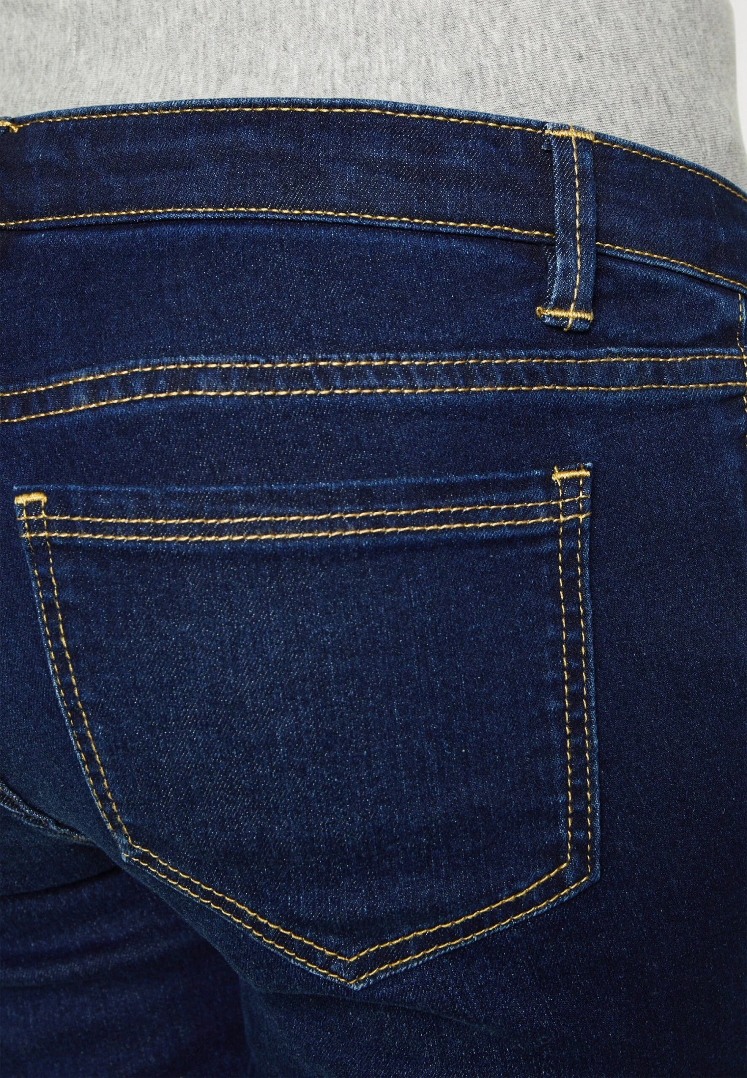 Vmmzia Bumpband Destroyed Skinny- Vaqueros Pitillo - Dark Blue Denim - Imagen 6