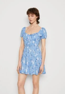 Hollister Co. Channeled Dress - Vestido Informal - Cornflower