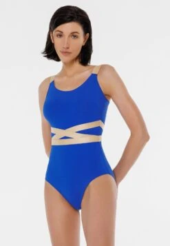 Allure Shaping Retro-Look - Bañador - Blue Bronze