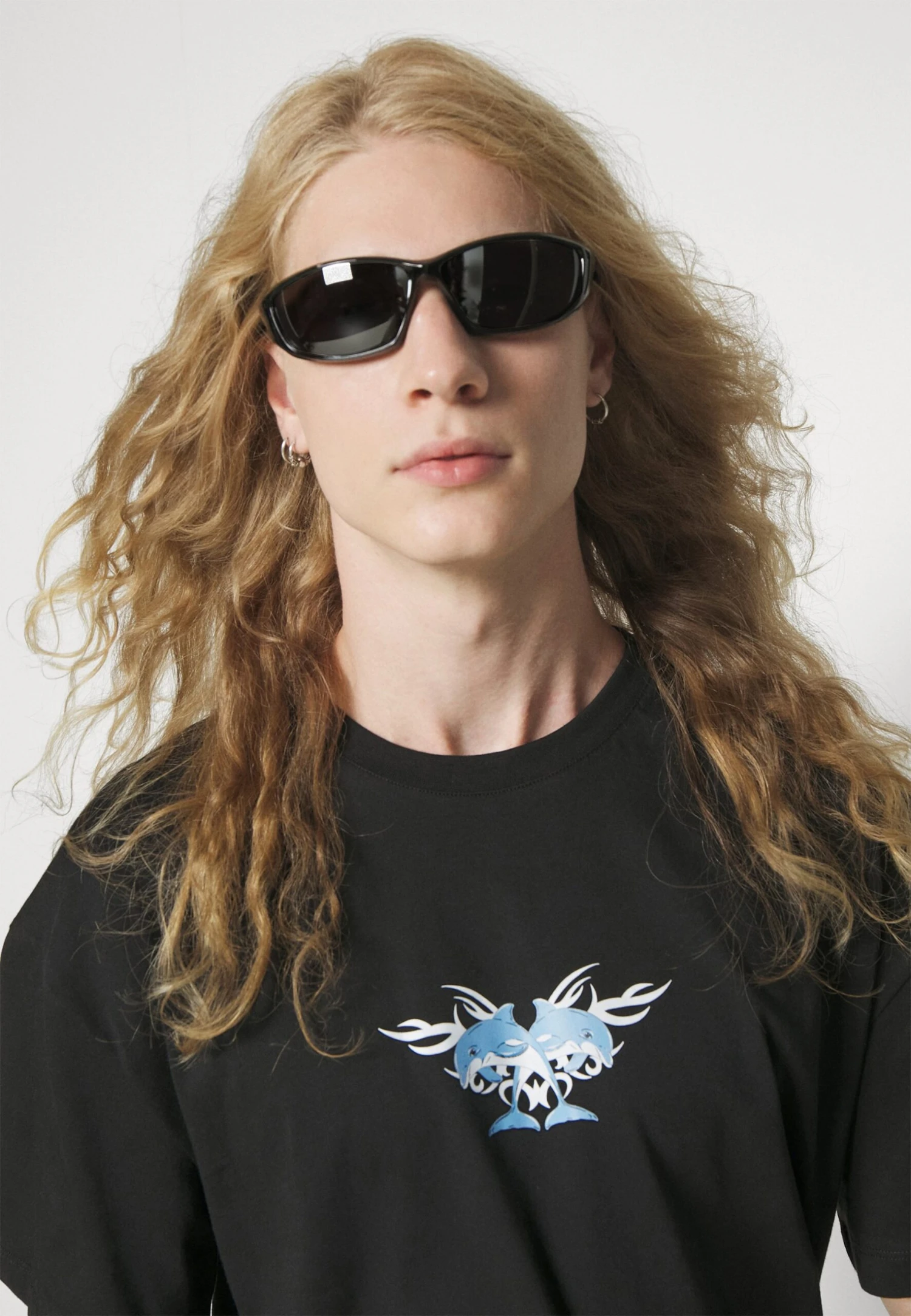 YOURTURN Unisex - Camiseta Estampada - Black - Imagen 4