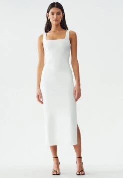 Calli Penny - Vestido De Tubo - White