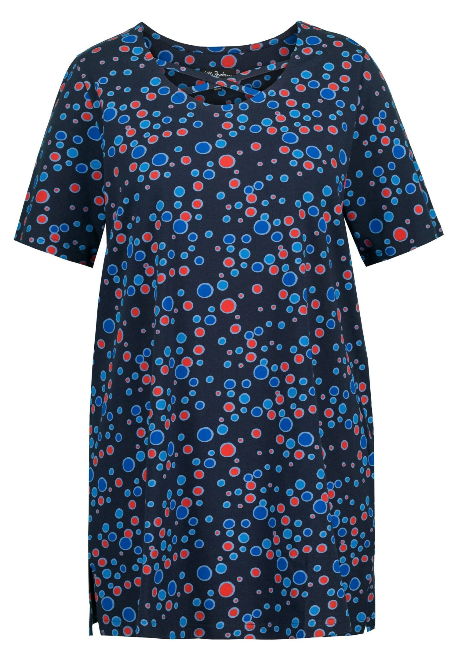 Ulla Popken Camiseta Estampada - Bleu Marine - Imagen 4