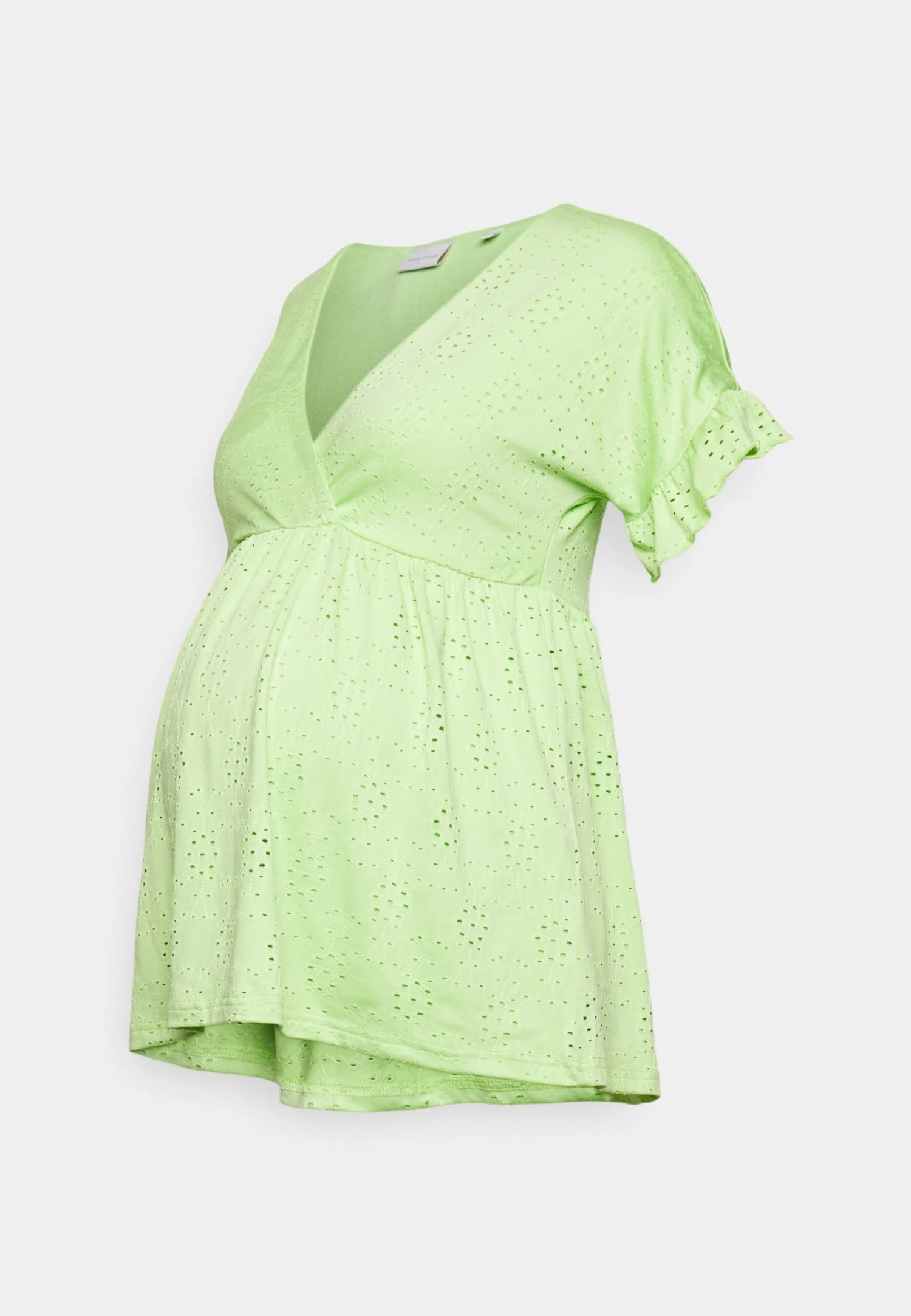 Mamalicious Mldinne Top- Camiseta Estampada - Jade Lime - Imagen 6
