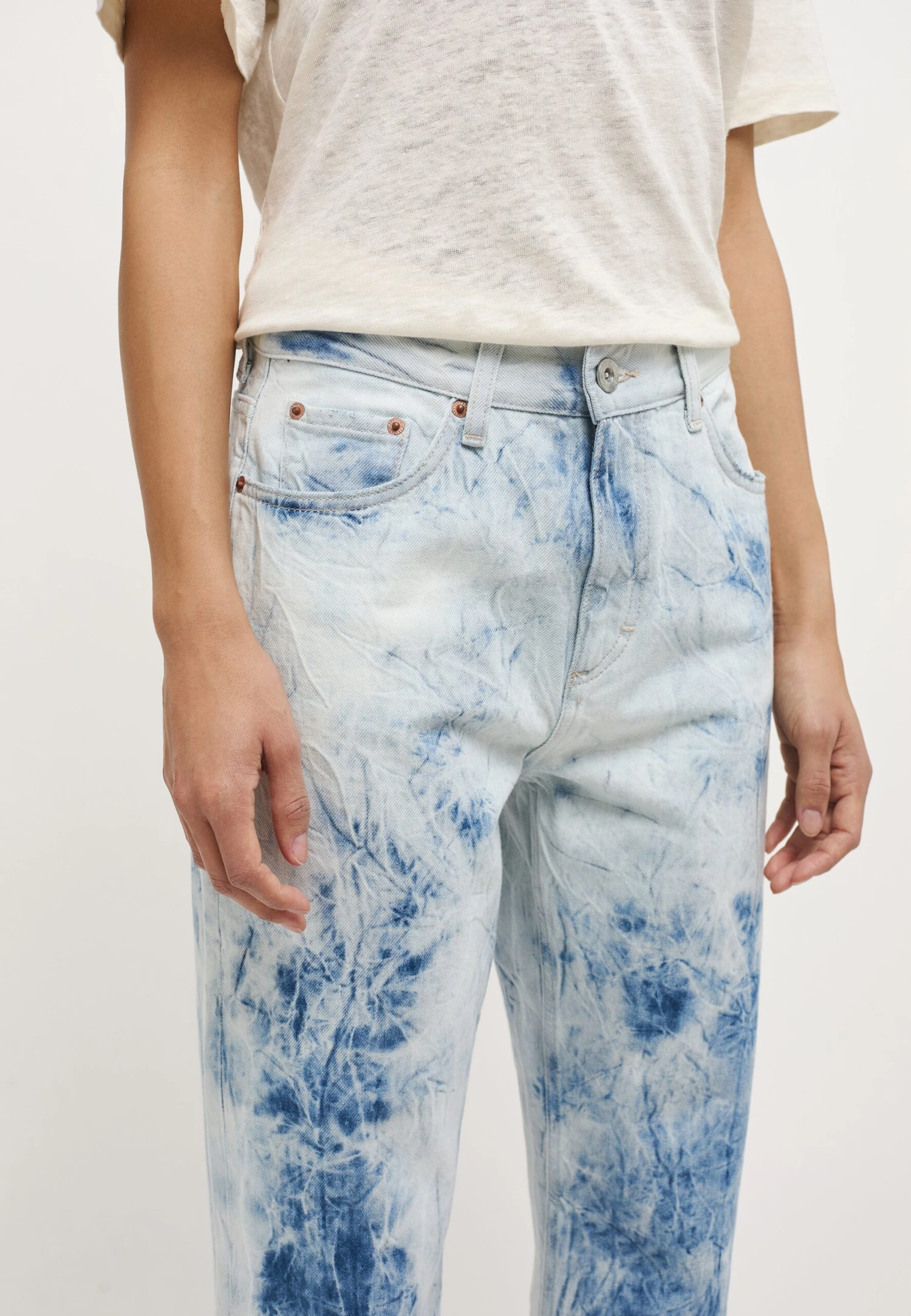 Mustang Style Brooks- Vaqueros Rectos - Blau - Imagen 5