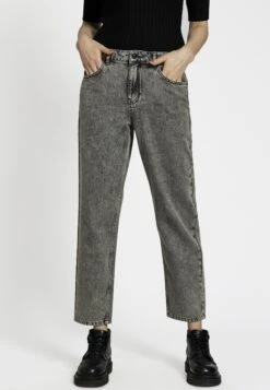 Vaqueros Rectos - Acid Grey