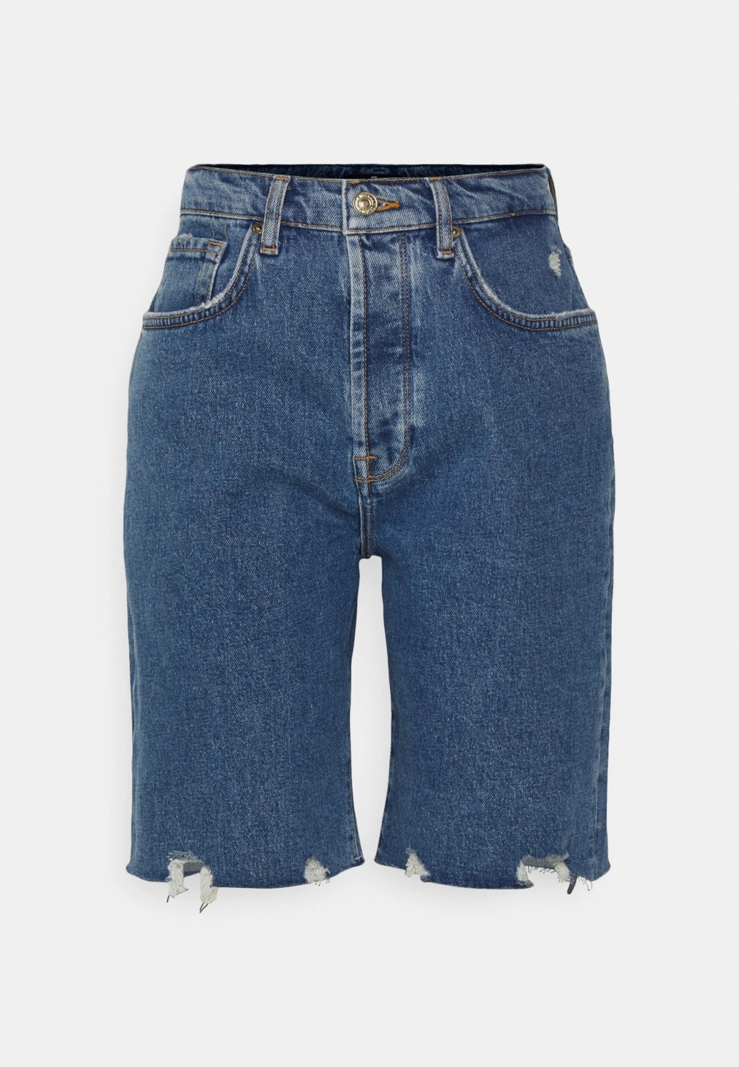 7 For All Mankind Andy Shorts Blaze - Shorts Vaqueros - Mid Blue - Imagen 5