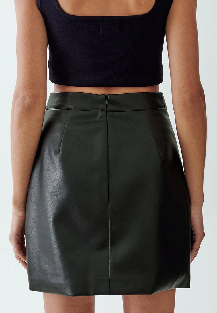 Calli Isla- Falda Acampanada - Black Pu - Imagen 3