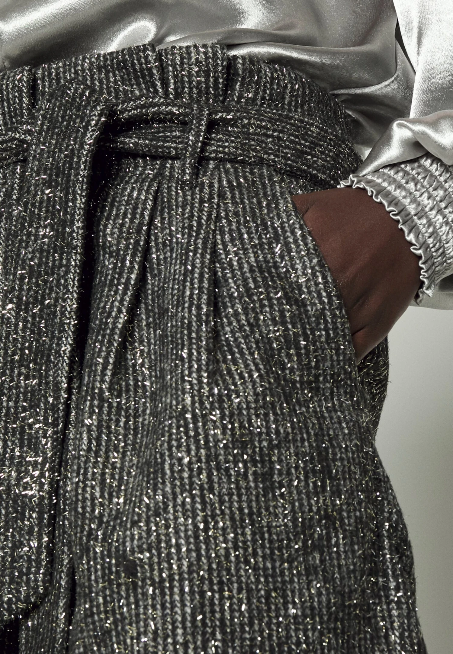 Bruuns Bazaar Bergenia Leoni - Shorts - Black - Imagen 6