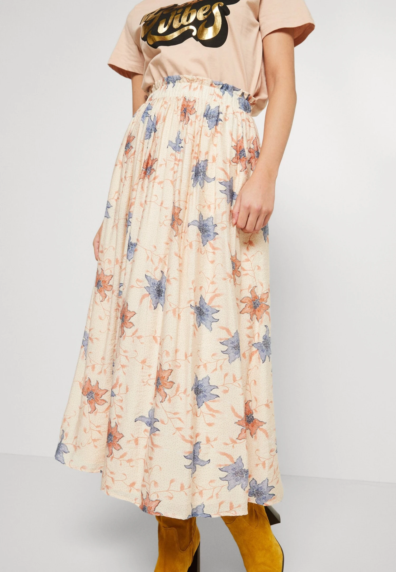 Sofie Schnoor Falda Larga - Off White - Imagen 4