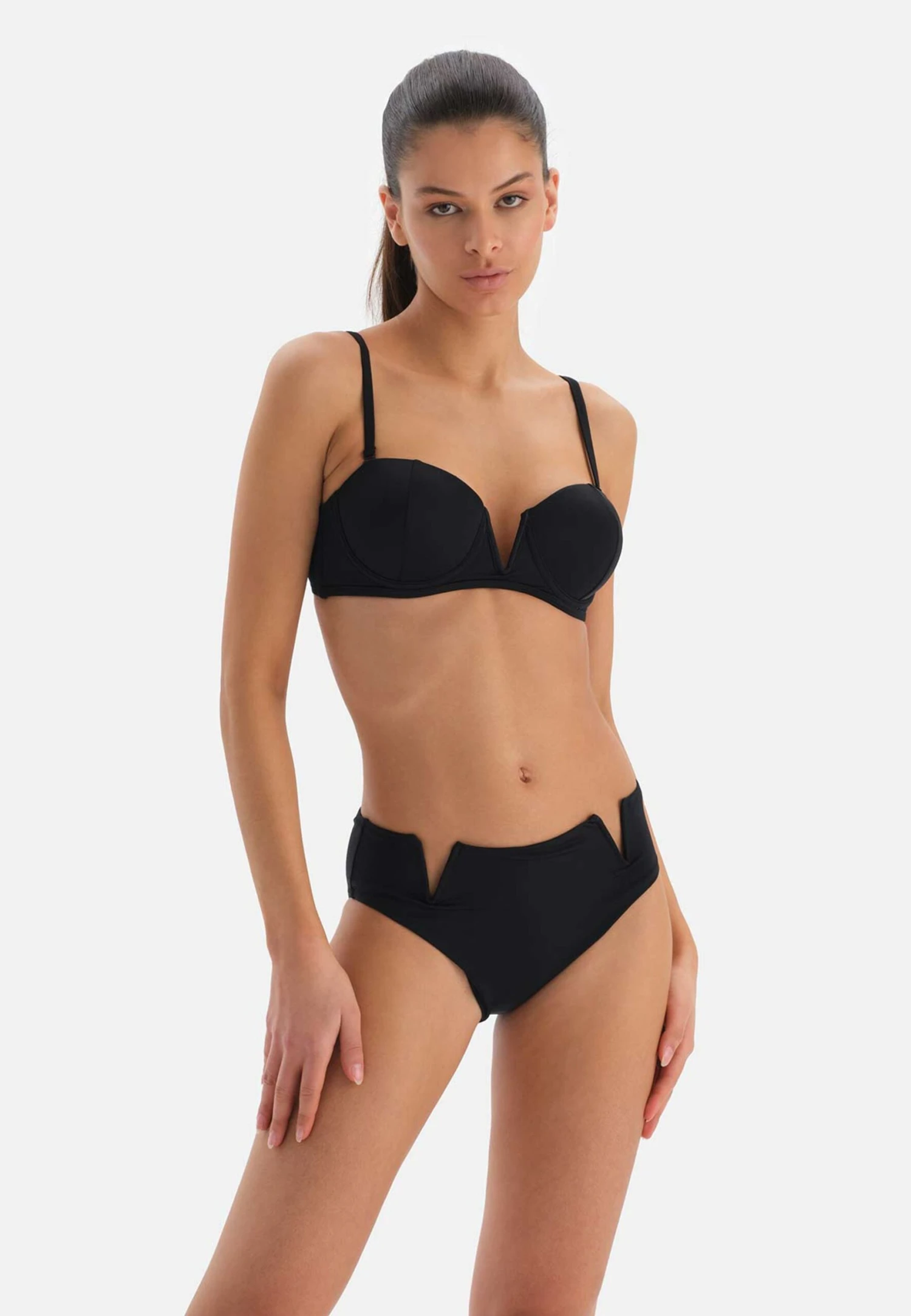 Retro - Top De Bikini - Black - Imagen 6