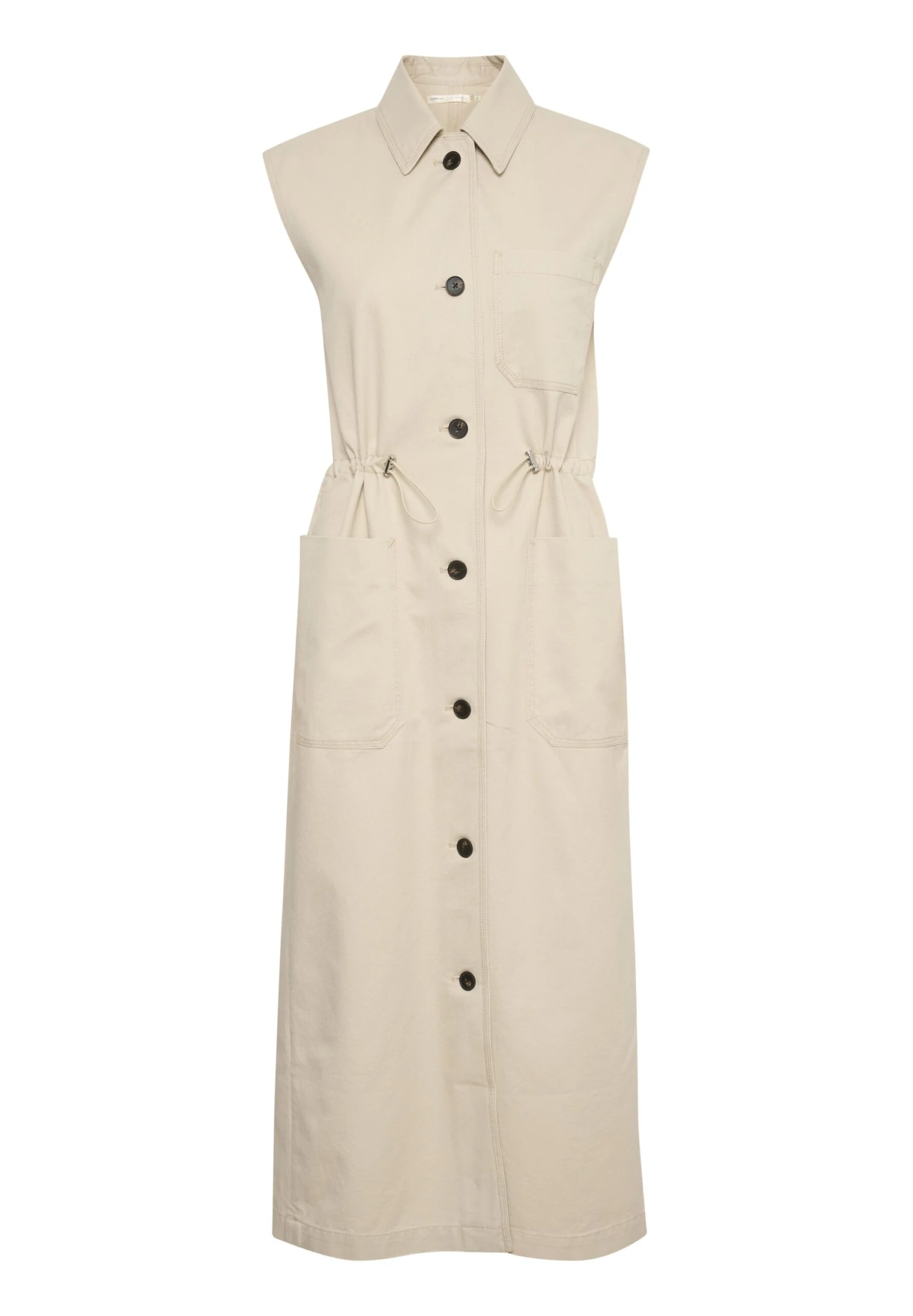 InWear Ines - Vestido Camisero - French Oak - Imagen 7