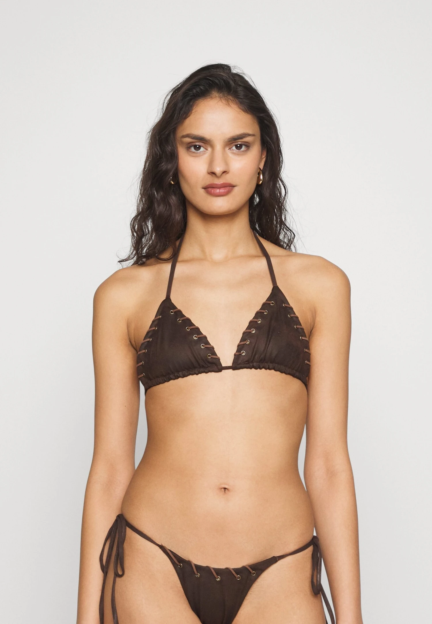 Frankies Bikinis Tia - Top De Bikini - Brown