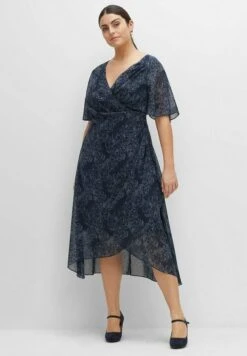 Sheego Vestido Informal - Nachtblau Bedruckt
